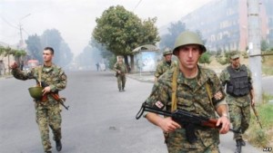 Georgian Troops South Ossetia 2008