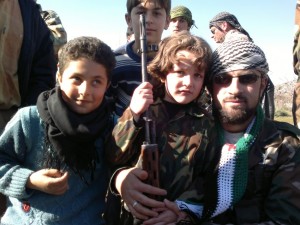 Rebels fighting for the Free Syrian Army have been accused of using children as fighters ©International Business Times